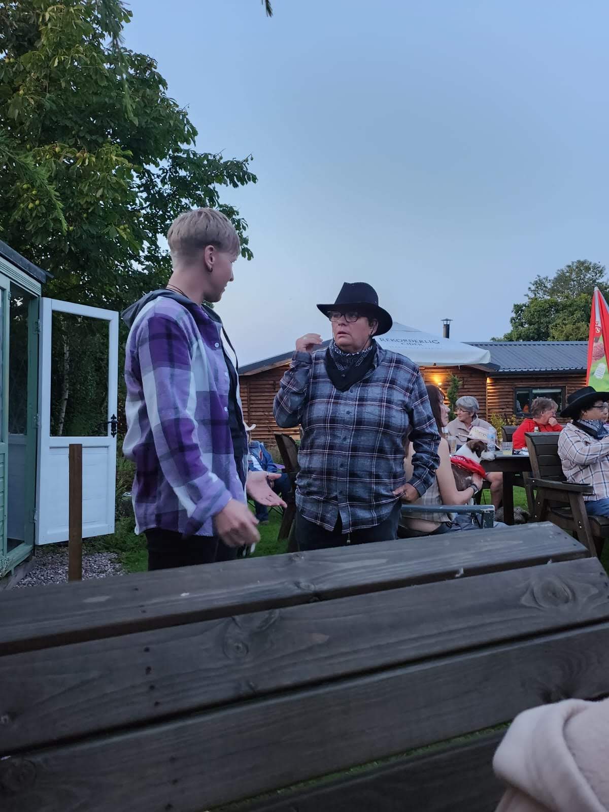 Hanging with my festival family at Country Fest 2023/